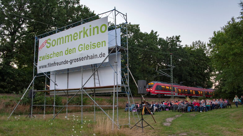 Seit 2014 wird in Großenhain Sommerkino im Stadtpark veranstaltet.