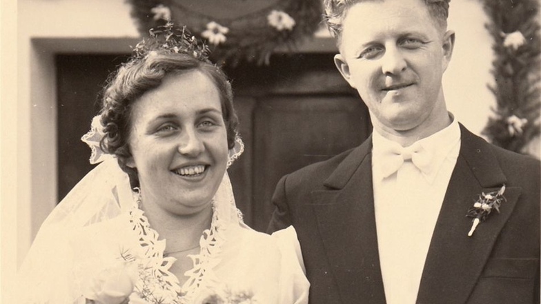Vor 60 Jahren feierten sie Hochzeit in Reichwalde.