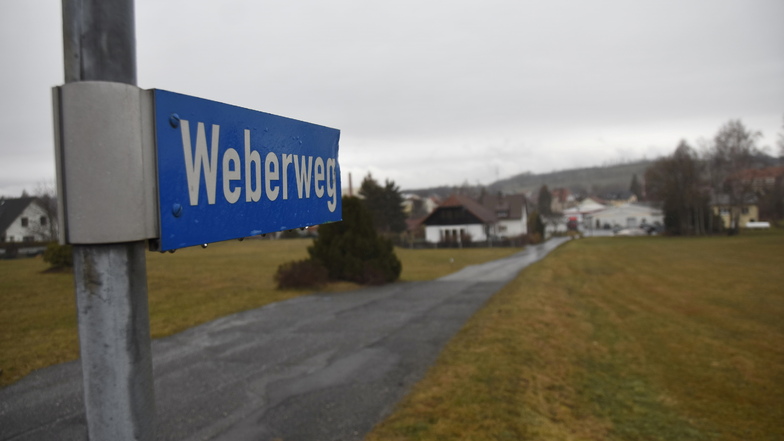 Der Weberweg in Neukirch soll ausgebaut werden, weil hier der Bau von Eigenheimen geplant ist.