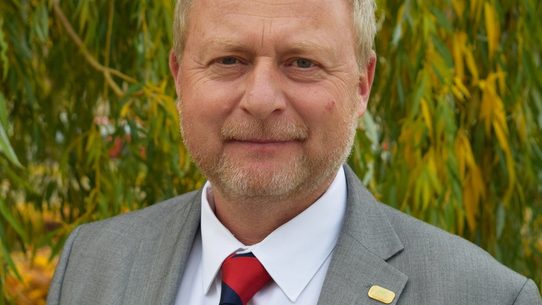 Tommy Brumm ist der Präsident des Landesverbandes der sächsischen Kleingärtner und hat selbst einen Garten im Vogtland.