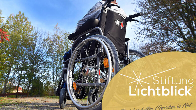 Wie kommt der Sohn im Rollstuhl ins Auto? Beim Umbau des Autos hat dieses Jahr die Stiftung der Sächsische Zeitung geholfen.
