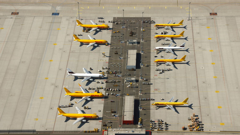 DHL braucht mehr Platz am Leipziger Flughafen.