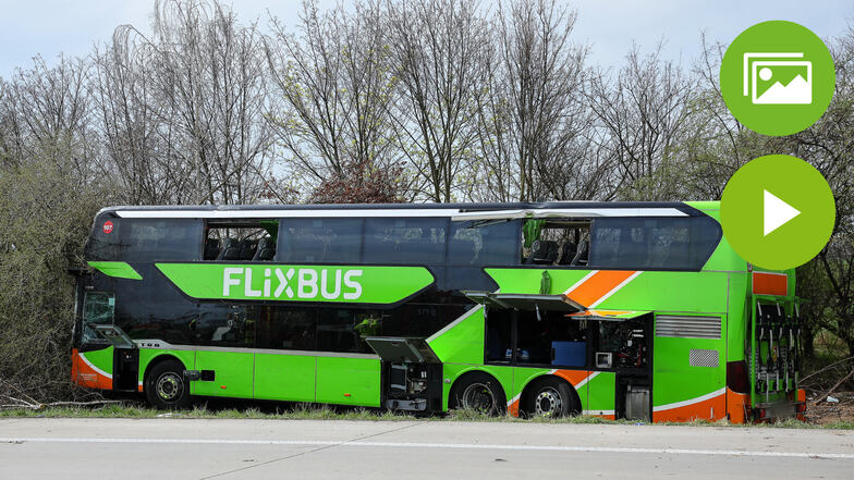 Drei Tote nach schwerem Flixbus-Unfall identifiziert - Ermittlungen gegen Fahrer