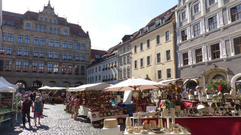 Der Schlesische Tippelmarkt in Görlitz ist ganz sicher einen Ausflug wert. 