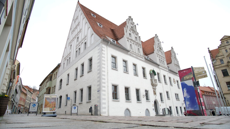Das Meißner Rathaus.