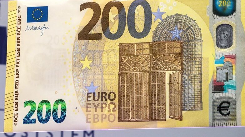 Die neue 200-Euro-Banknote.