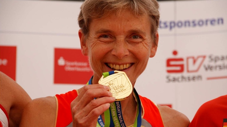 Freut sich über die Medaille: Ulrike Hiltscher