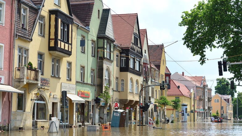 Neue Gespräche über Hochwasserschutz in Dresden-Laubegast