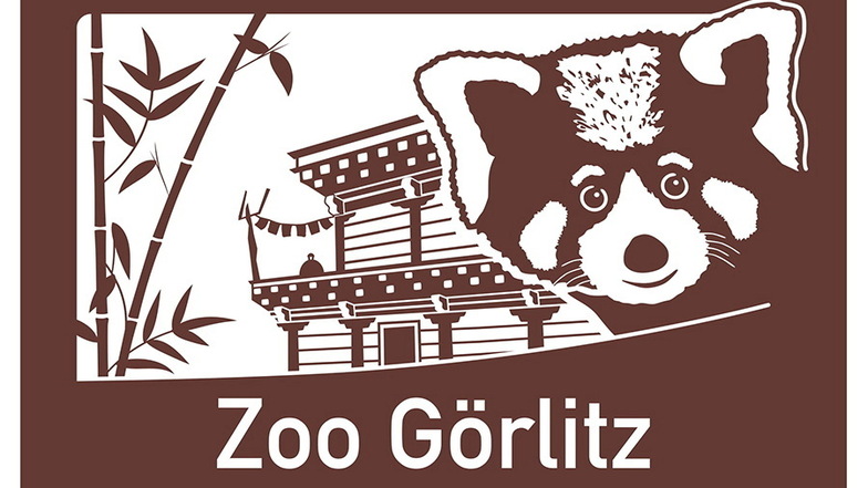 Panda wirbt an der Autobahn für Görlitzer Zoo