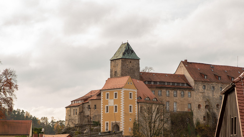 Die Burg Hohnstein. Einfach aufgeben will die Stadt nicht.