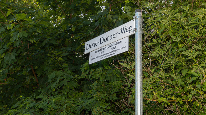 Dixie-Dörner-Schild in Görlitz ist wieder da