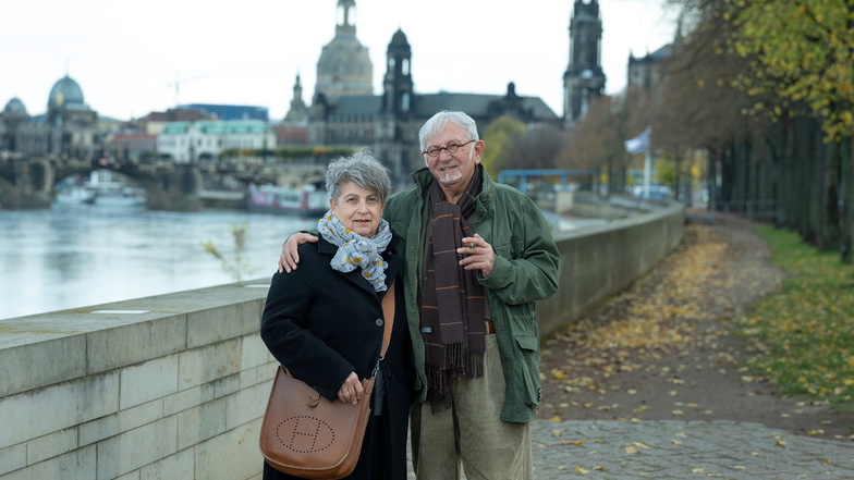 Israelischer Paar nimmt Auszeit in Dresden und findet ein bisschen Frieden