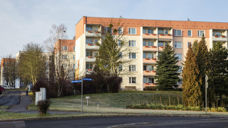 Im Plattenbaugebiet Zauckerode werden 105 Wohnungen modernisiert.