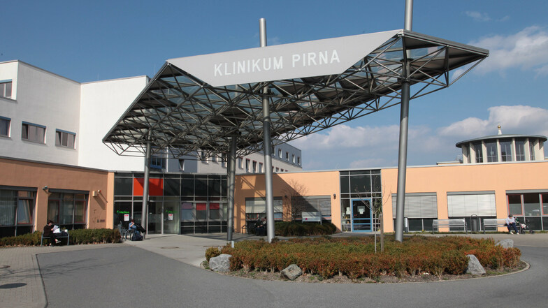 Klinikum Pirna auf dem Sonnenstein: Pro Patient ein Besucher für eine Stunde am Tag.
