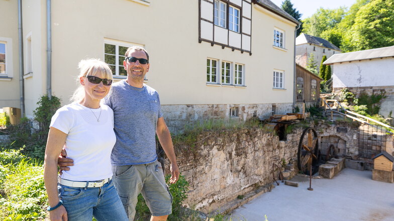 Elbersdorfer Mühlenbesitzer öffnen ihr Refugium für Gäste