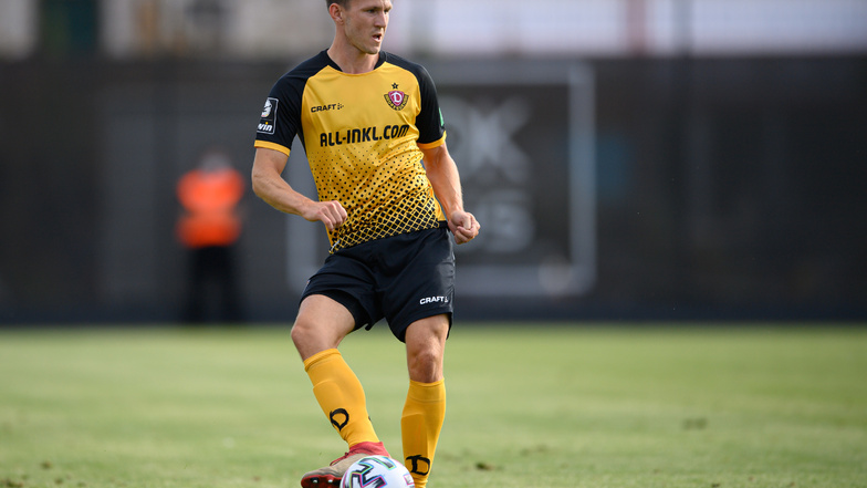 Robin Becker könnte schon am Samstag beim Spiel in Lübeck in Dynamos Startelf zurückkehren.