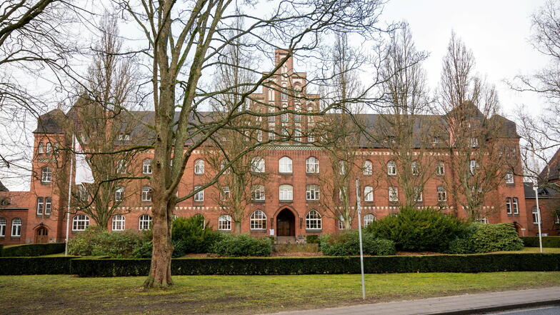 Das Verwaltungsgebäude der psychiatrischen Klinik.