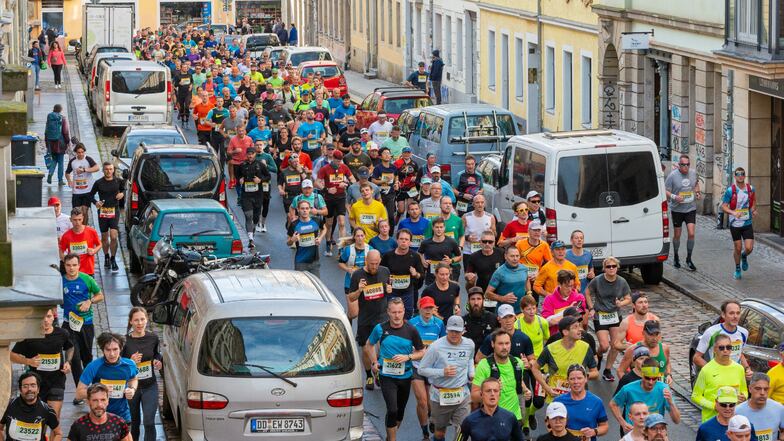 Dresden Marathon: Welche Straßen heute gesperrt sind