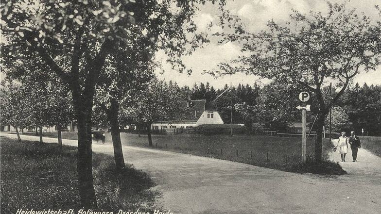 So sah das Gelände der Hofewiese um 1930 aus.