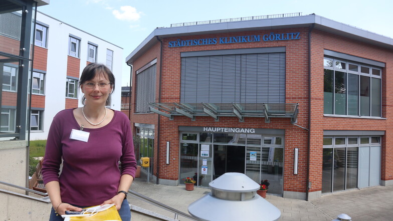 Pfarrerin Antje Kruse (53) ist seit September 2020 evangelische Seelsorgerin im Städtischen Klinikum Görlitz. Diese Stelle ist auf sechs Jahre befristet.