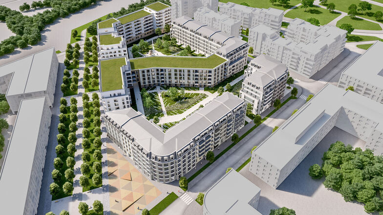 Visualisierung: MiKa-Quartier GmbH & Co. KG