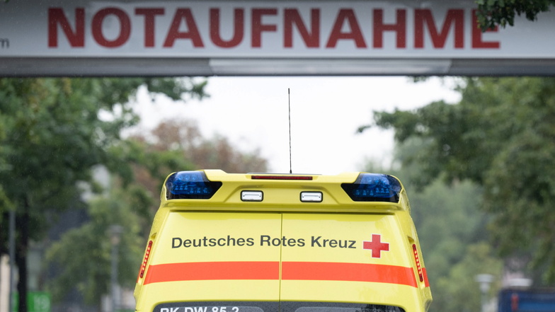 Bei einem Unfall in der Gemeinde Neukirch wurde ein Motorradfahrer schwer verletzt.