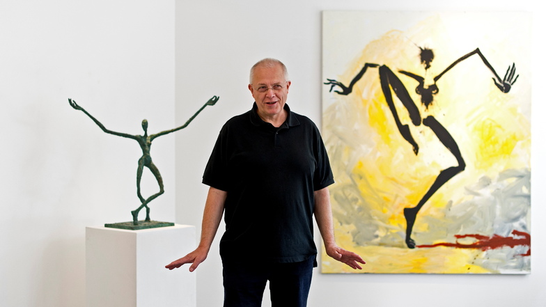 Der Maler Helge Leiberg stammt aus Dresden, lebt seit 1984 in Westberlin.