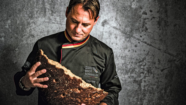 Malzig, röstig, bananig: Tino Gierig, einer von vier Brot-Sommeliers in Sachsen, erkennt viele Aromen im Brot.