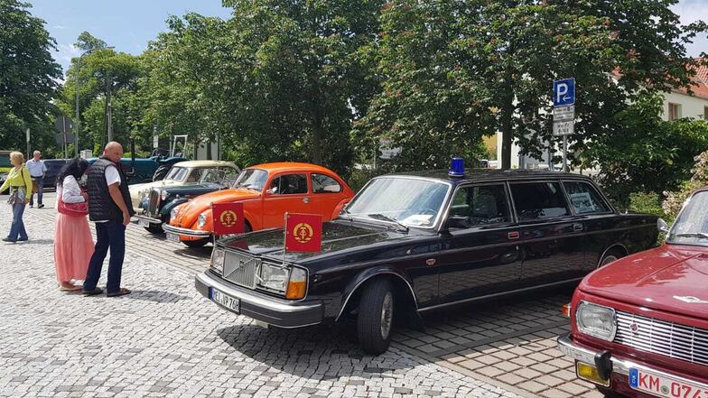 Beim Possendorfer Oldtimertreffen 2019 waren unter anderem diese Fahrzeuge zu sehen.