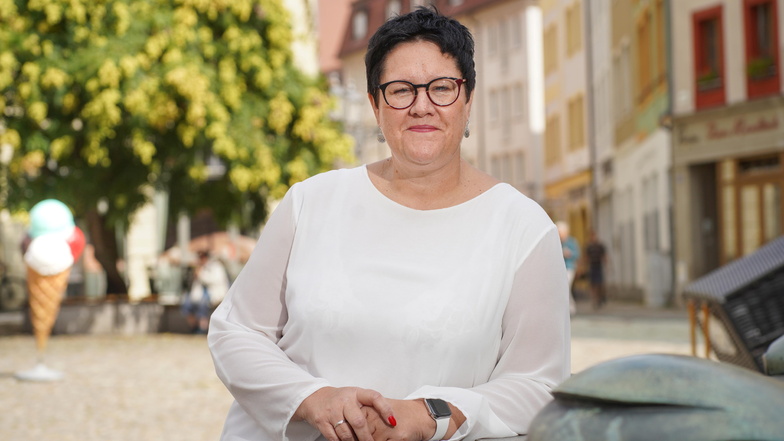 Kathrin Michel ist die Direktkandidatin der SPD und bewirbt sich derzeit mit Henning Homann für den SPD-Landesvorsitz in Sachsen.