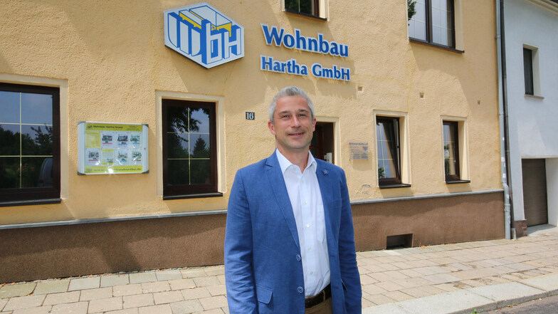 Marco Prüfer ist offenbar nur noch bis Ende des Jahres Geschäftsführer der Wohnbau Hartha.