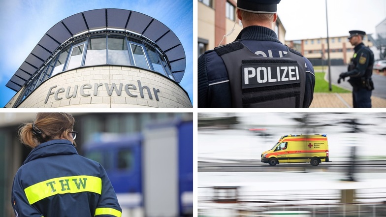 Die Angriffe auf Einsatzkräfte in der Silvesternacht in Berlin waren landesweit Thema - wie sieht die Situation bei Feuerwehr, Polizei, THW und Rettungsdienst im Rödertal aus?