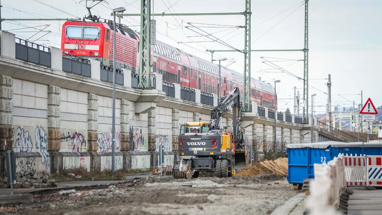Für 244.000 Euro wird die Riesaer Straße in Pieschen saniert.