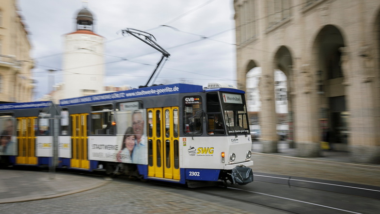 Heute Morgen herrschte eine reichliche Stunde Stopp auf den Görlitzer Straßenbahnlinien.