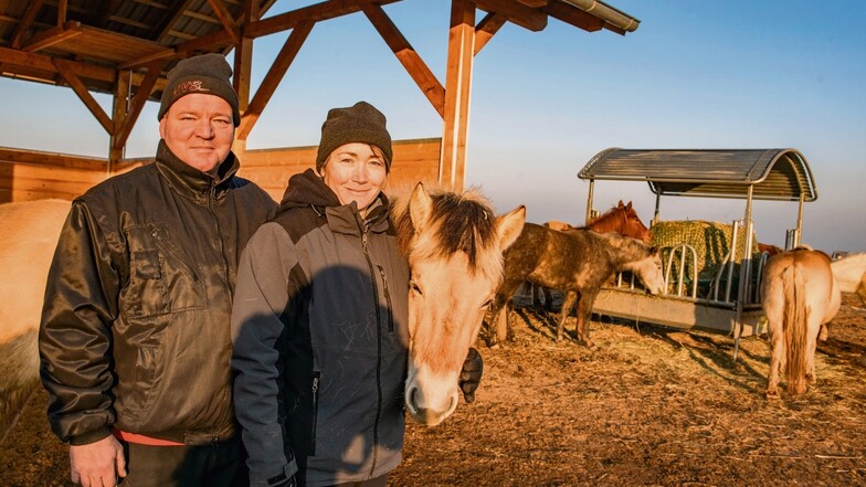 Steffen und Ulrike Jäpel lieben das Landleben. Eine Liebe, die sich in der besonderen Haltung ihrer Schützlinge widerspiegelt.
