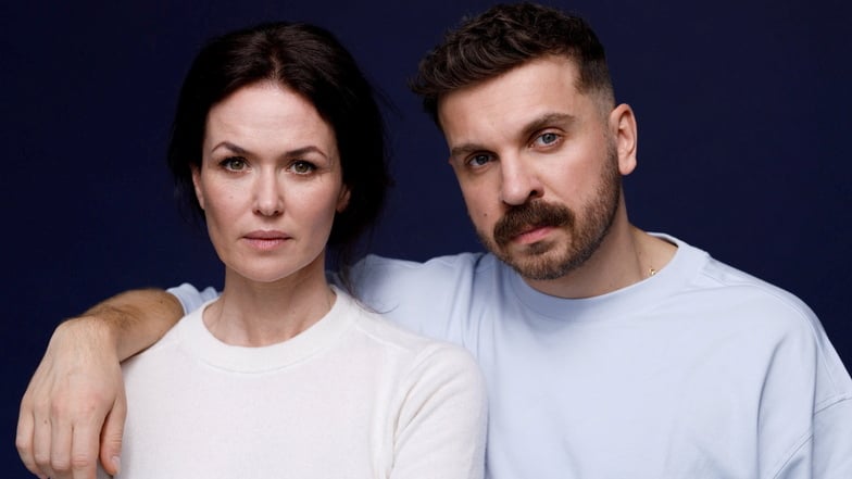 Melika Foroutan und Edin Hasanovi· sind die neuen Frankfurter "Tatort"-Ermittler.
