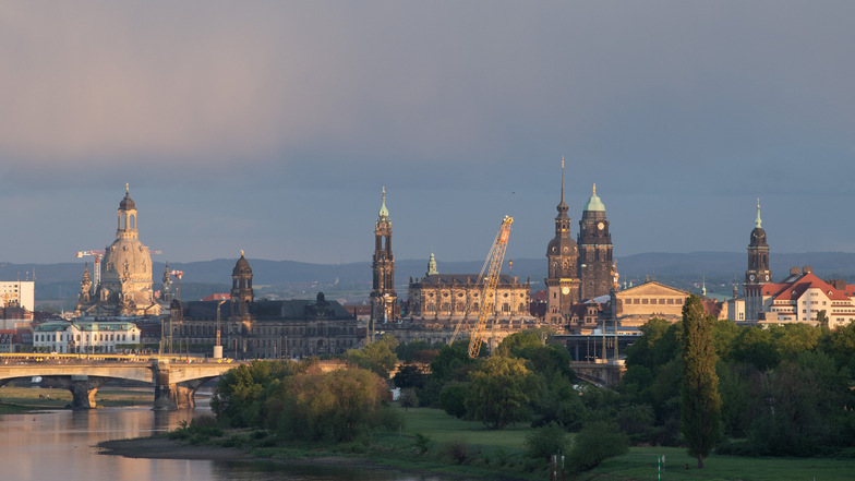 In den nächsten Tagen wird die Sonne über Dresden wohl nur vereinzelt zu sehen sein.