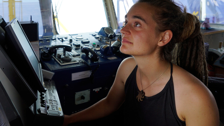 Carola Rackete aus Kiel, deutsche Kapitänin der "Sea-Watch 3", stand in Italien unter Hausarrest.
