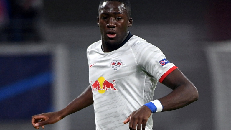 Leipzigs Verteidiger Ibrahima Konaté wird mit dem FC Liverpool in Verbindung gebracht.