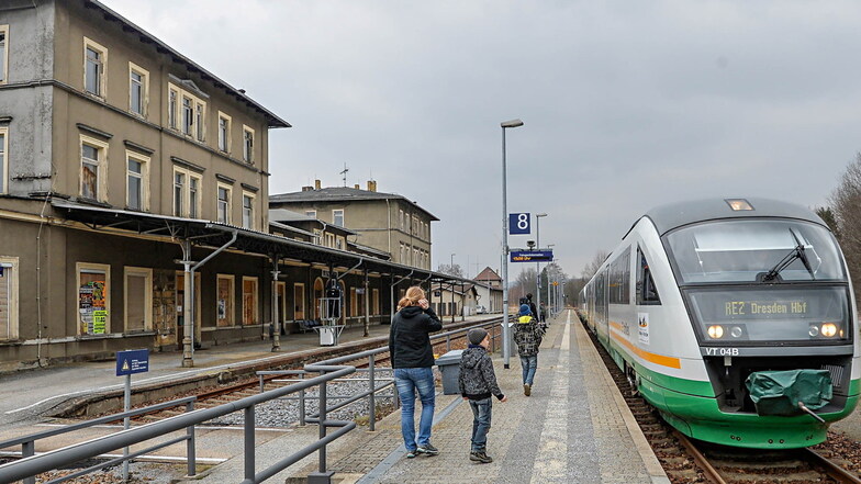Schienenersatzverkehr zwischen Wilthen und Ebersbach