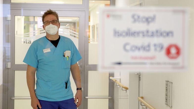 Chefarzt Dr. Rüdiger Soukup steht als neuer Ärztlicher Direktor des Malteser Krankenhauses in Kamenz gleich vor zwei Herausforderungen: die Bewältigung der Corona-Situation und der bevorstehende Eigentümerwechsel der Klinik.