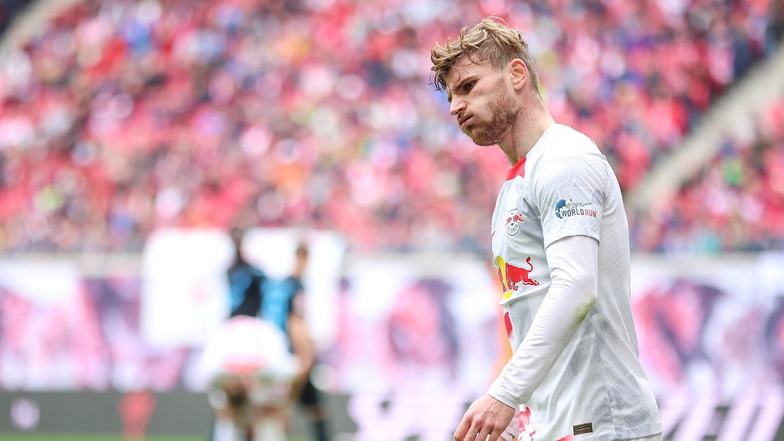 Der Stürmer des RB Leipzig leidet derzeit an einer Erkältung. Bisher ist nicht klar, ob er am Samstag in München spielen kann.