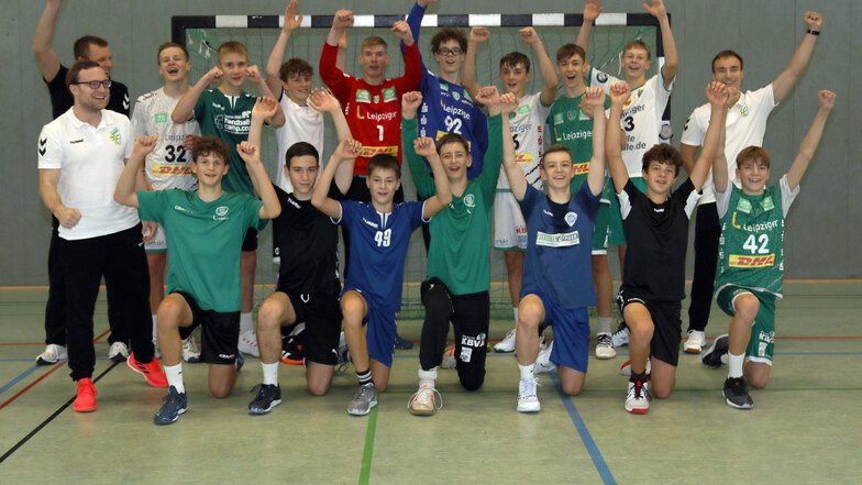 Handball-Nachwuchs aus ganz Sachsen wurde
in der vorigen
Woche in
Hoyerswerda
einem intensiven Training unterzogen.