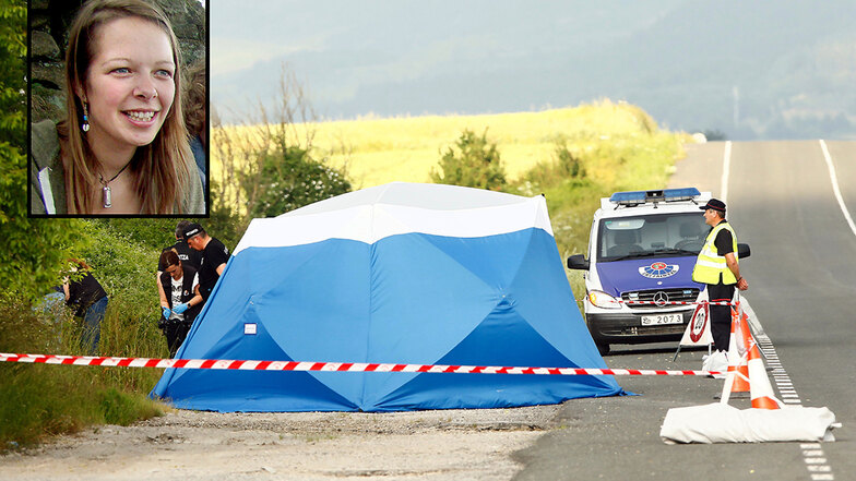 Die Leiche der Studentin Sophia Lösche war im Juni 2018 an einer Straße bei Asparrena in nordspanien entdeckt worden.