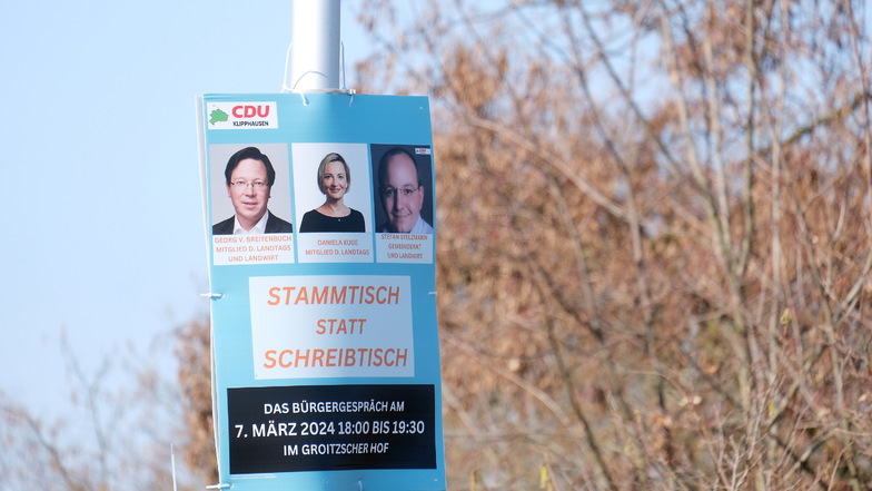 CDU in Klipphausen lädt zu einem Bürgergespräch über die Bauernproteste nach Groitzsch ein.