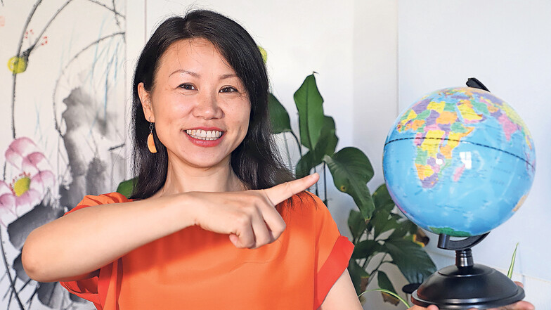 Qin Hu, Referentin für Internationalization@Home, koordiniert das SprInt-Programm der TUD.