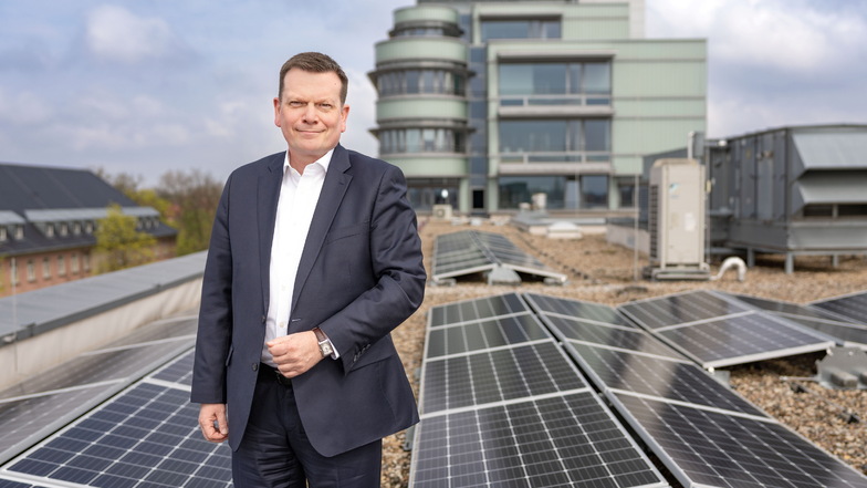 Andreas Huck aus Niedersachsen ist beim Lausitzer Energieunternehmen Leag im Vorstand und zuständig für neue Geschäftsfelder.