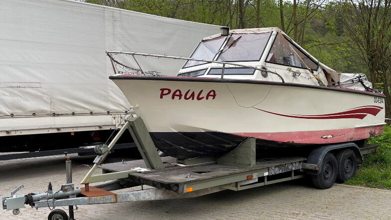 Gestohlenes Boot in Liegau: Wer hat "Paula" gesehen?
