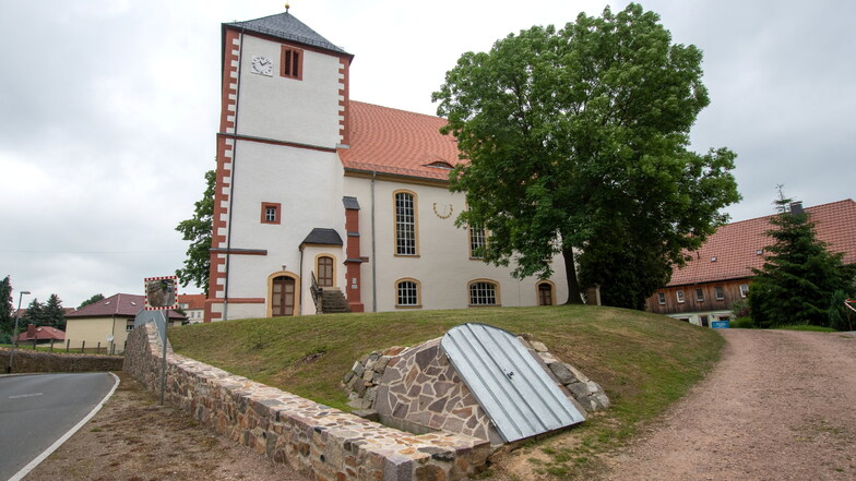 Die Kirche in Zschaitz ist ebenfalls ein Kleinod in der Lommatzscher Pflege.