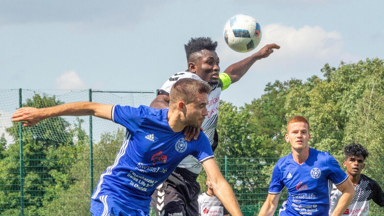 Junge Spieler mit Landesklasseerfahrung, wie Amidu Dadi, müssen in der kommenden Saison beim Döbelner SC mehr Verantwortung übernehmen als bislang.